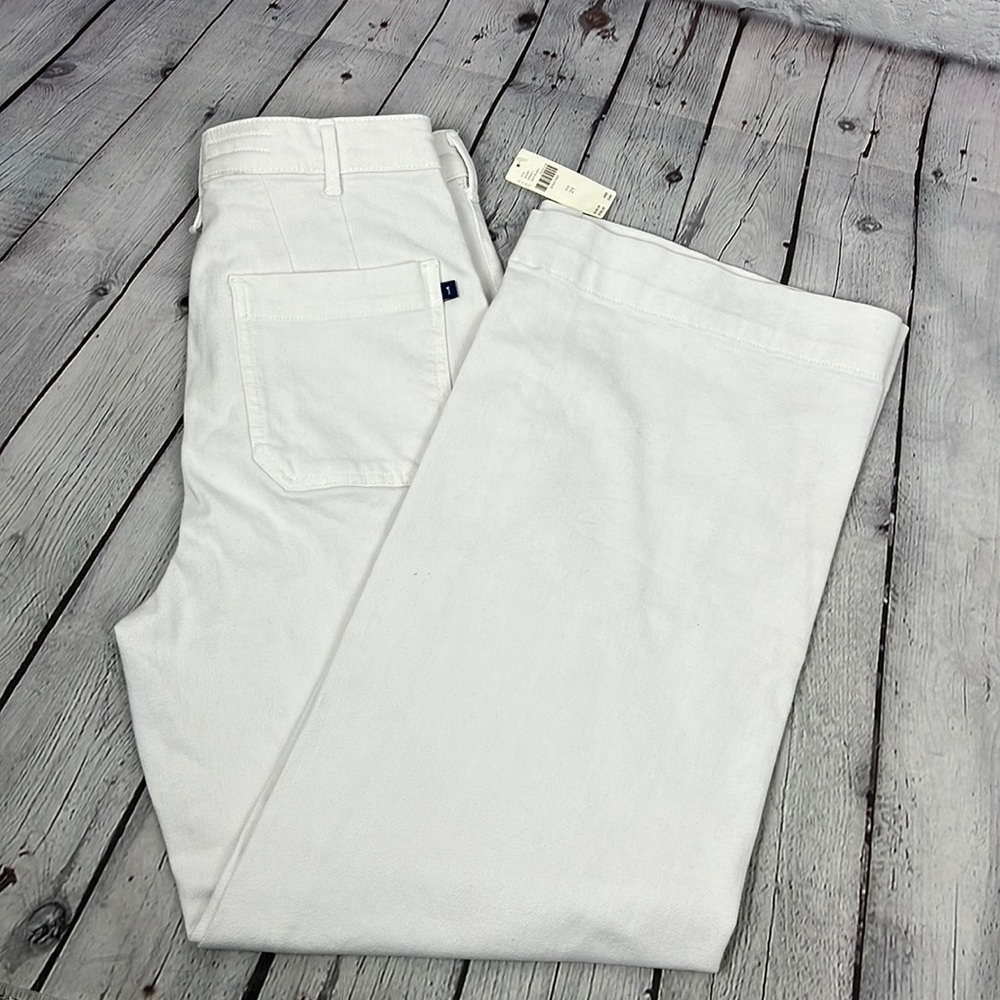 ANTHROPOLOGIE Pilcro wide leg “The Skipper” denim slacks. Size 29- NWT